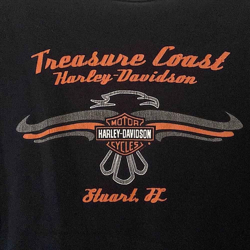 y2k Harley Davidson • Black Graphic Tee 🖤 - Picture 4 of 4